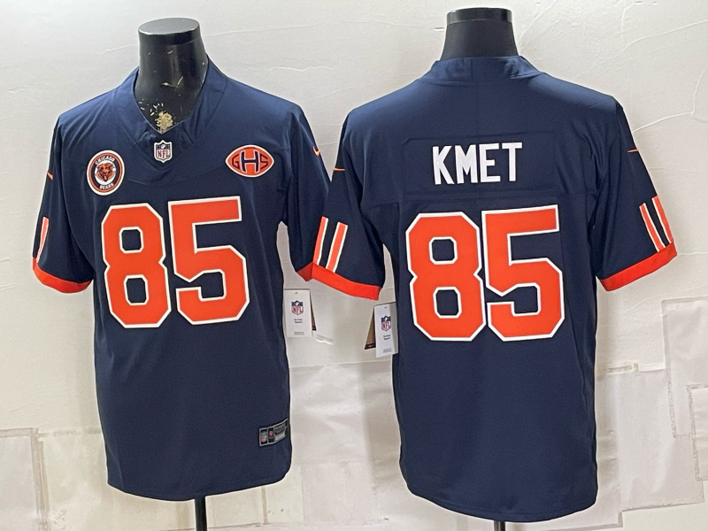 Men 2026 Chicago Bears #85 Kmetblue Nike Limited NFL Jersey 0903002